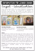 Vorschau - Mal- und Bastelvorlagen - Weihnachtsengel - Windlichter (Bastelvorlagen) - Seite 1