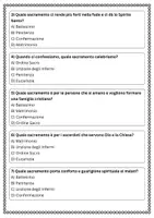 anteprima - Esercizi - Conoscere il significato dei sette sacramenti e spiegare come ciascuno rappresenta un momento importante della vita cristiana - Pagina 2