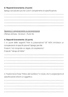 anteprima - Compiti in classe/Test - Il complemento di specificazione nelle frasi: esame - Pagina 3