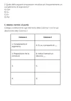 anteprima - Compiti in classe/Test - Il complemento di argomento nelle frasi: esami - Pagina 2