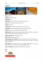 Vorschau - Arbeitsblätter - California – Worksheets - Seite 1