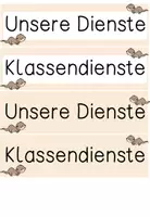 Vorschau - Anderer Materialtyp - Klassendienste für deine Otterklasse - Seite 3