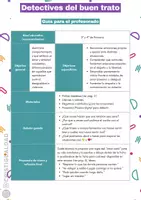 Vista previa - Hojas de trabajo - Detectives del buen trato - Prevención violencia de género - página 1