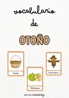Vista previa - Unidades / Secuencias / Situaciones de Aprendizaje - Vocabulario de otoño - Portada