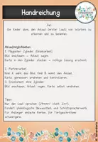 Vorschau - Aufgabenkarten - Freiarbeitsmaterial: Anlaute (magischer Zylinder) - Seite 1