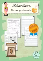 Vorschau - Arbeitsblätter - Materialpaket: Klassensprecher und demokratische Wahlprinzipien - Seite 1