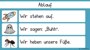 Vorschau - Präsentationen/Tafelbilder - Blitzlesen: Würfelbilder (Zahlen 1-6) - Seite 2