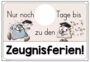 Vorschau - Anderer Materialtyp - Zeugnisferien Countdown für deine Klasse - Seite 2