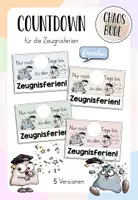 Vorschau - Anderer Materialtyp - Zeugnisferien Countdown für deine Klasse - Deckblatt