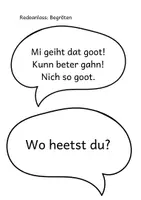 Vorschau - Bildkarten - Plattdeutsch Sprechblasen - Seite 2
