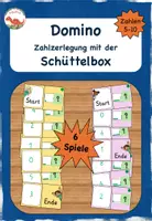 Vorschau - Spiele - Domino Zahlzerlegung Schüttelbox - Zahlen 5 bis 10 - Deckblatt