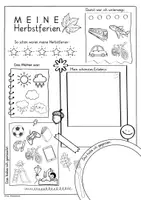 Vorschau - Arbeitsblätter - Materialpaket Herbstferien Weihnachtsferien Rückblick - Seite 2