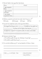 Vorschau - Arbeitsblätter - Europa - Lernzielkontrolle / Test (3./4./5. Klasse) - Seite 2