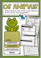 Vista previa - Unidades / Secuencias / Situaciones de Aprendizaje - Los animales / Os animais / Gallego - Portada