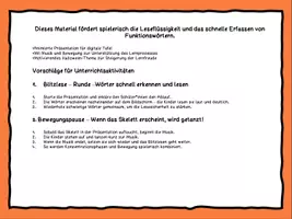 Vorschau - Spiele - Halloween Blitzlesen - Animierte Präsentation - Seite 1