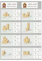 Vorschau - Unterrichtsreihen - Würfelgebäude, Würfel zählen, 30x4 Klammerkarten! 3-Fach differenziert! - Seite 2