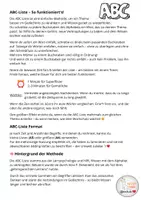 Vorschau - Spiele - ABC-Liste – spielerisch, gehirngerecht lernen & wiederholen - Seite 1
