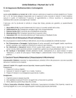 anteprima - Esercizi - Numeri da 1 a 10 schede e UDA - Pagina di copertina