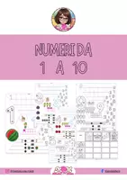 anteprima - Esercizi - Numeri da 1 a 10 schede e UDA - Pagina 1