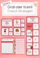 Vorschau - Spiele - Groß oder klein? - Spiele zur Groß- und Kleinschreibung - Fresch-Strategien - Deckblatt