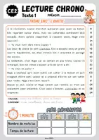 Aperçu - Texte - Fiches lecture fluence niveau 1 CE2 - Page 1