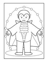 Vorschau - Arbeitsblätter - Spooky & Cute Halloween Coloring Sheets - Seite 2