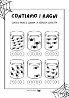 anteprima - Esercizi - CONTIAMO I RAGNI - Pagina 1