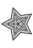 Vorschau - Mal- und Bastelvorlagen - Fenster-Deko Sterne / Basteln Weihnachten / Weihnachtssterne - Seite 3