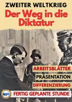 Vorschau - Arbeitsblätter - AB4 Weg in die Diktatur Ermächtigungsgesetz Reichstagsbrand - Deckblatt