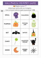 anteprima - Materiale interattivo - HALLOWEEN ACTIVITY BOOK - Pagina 1