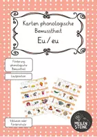 Vorschau - Fördermaterial/Inklusion - Kartei phonologische Bewusstheit Eu/eu - Deckblatt