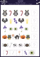 Vista previa - Unidades / Secuencias / Situaciones de Aprendizaje - Completa la serie – Secuencias Halloween - Portada