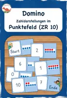 Vorschau - Spiele - Domino Punktefeld - Zahlen bis 10 - Deckblatt