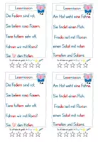 Vorschau - Arbeitsblätter - Leseblatt - F - 1. Klasse - Seite 2