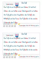 Vorschau - Arbeitsblätter - Leseblatt - ß - 1. Klasse - Seite 2