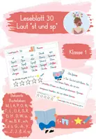 Vorschau - Arbeitsblätter - Leseblatt - st sp - 1. Klasse - Deckblatt