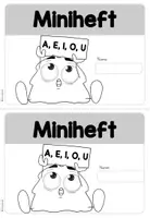 Vorschau - Arbeitsblätter - Miniheft A E I O U - Selbstlaute/Silbenkönige - Seite 2