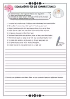 Vorschau - Unterrichtsreihen - Kommasetzung Unterrichtsmaterial Deutsch Klasse 7–9 Arbeitsblätter Regeln Übungen Satzgefüge Zeichensetzung mit Lösungen - Seite 2