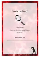 Vorschau - Unterrichtsreihen - Detektivheft - Blutgruppen Verklumpungsreaktion - Seite 1