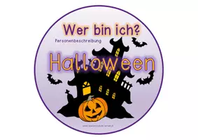 Vorschau - Anderer Materialtyp - Halloween – Legekreis Personenbeschreibung - Seite 2