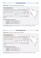 Vorschau - Stundenentwürfe - Rechtwinklige Dreiecke - Lückentext mit Fachbegriffen & Musterlösung - Deckblatt