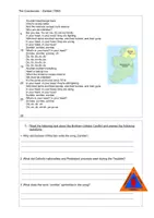 Vorschau - Arbeitsblätter - The Cranberries: Zombie - Listening Comprehension (Song about Ireland) - Seite 1