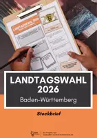 Vorschau - Arbeitsblätter - Steckbrief - Landtagswahl Baden-Württemberg 2026 - Deckblatt