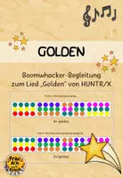 Vorschau - Stundenentwürfe - Boomwhacker-Begleitung zum Lied "Golden" ~ Grundschule Musik - Deckblatt