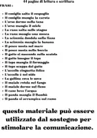 anteprima - Esercizi - CAA: lettura e scrittura frasi sugli animali - Pagina 1