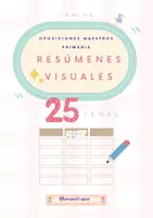 Vista previa - Para docentes: organización, planificación y formación - Paz Mental para tu Oposición: Resúmenes Visuales (T. 1-25) - Portada