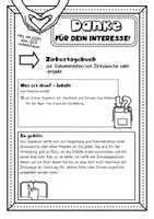 Vorschau - Arbeitsblätter - Zirkus-Tagebuch Klasse 1 bis 4, Dokumentation Zirkusprojekt - Seite 1