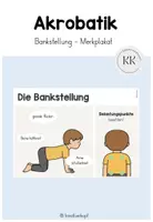 Vorschau - Poster - Bankstellung - Akrobatik- Merkplakat - Deckblatt