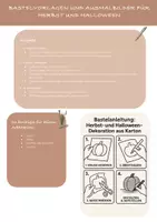 Vorschau - Arbeitsblätter - 5_6_Mal_Bastelvorlagen-Herbst - Seite 2