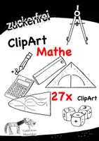 Vorschau - selbst erstellte Cliparts/Grafiken - ClipArt Mathe #homeschooling - Deckblatt
